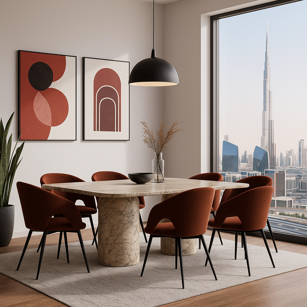 The Urban Edge (Red Modern)