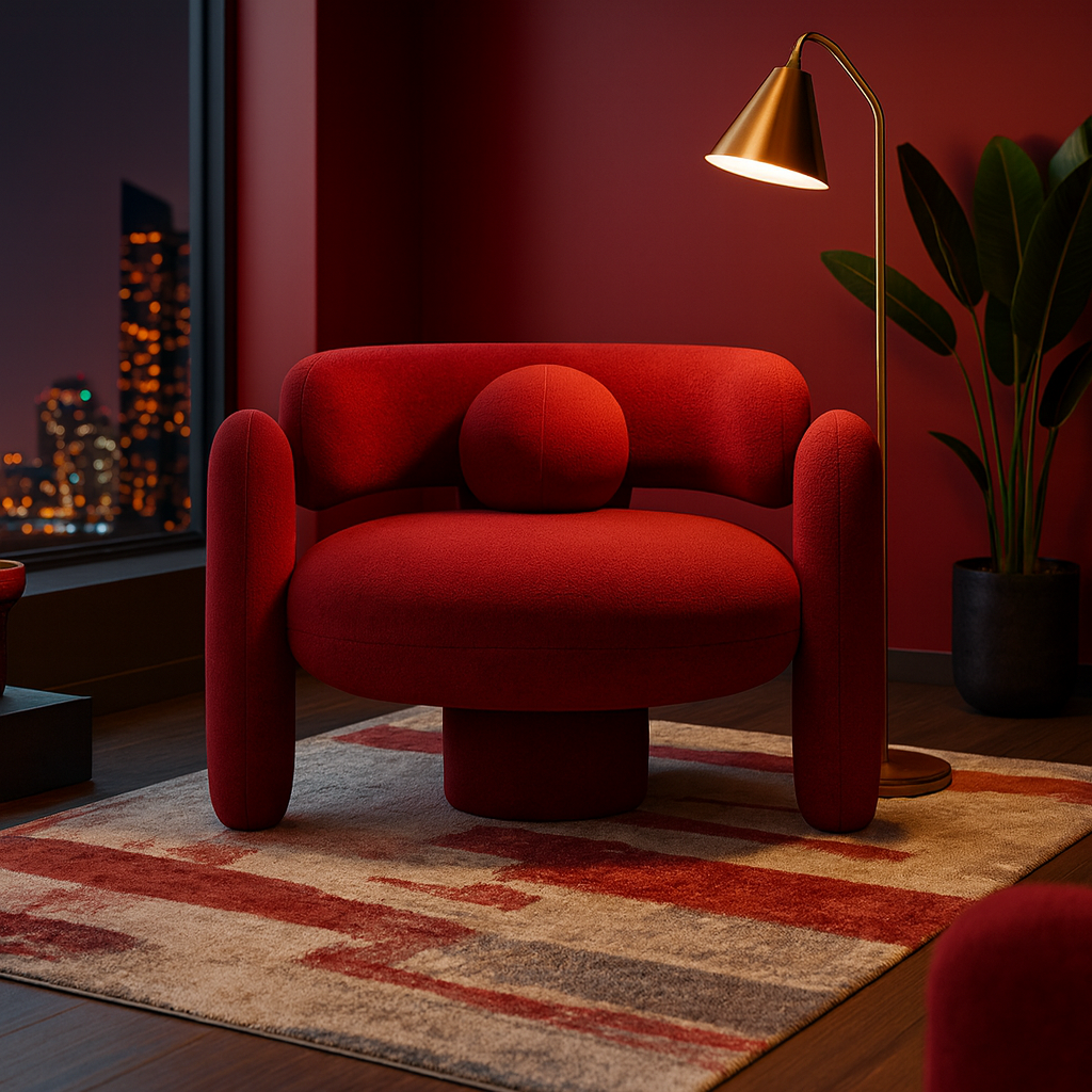 The Urban Edge (Red Modern)