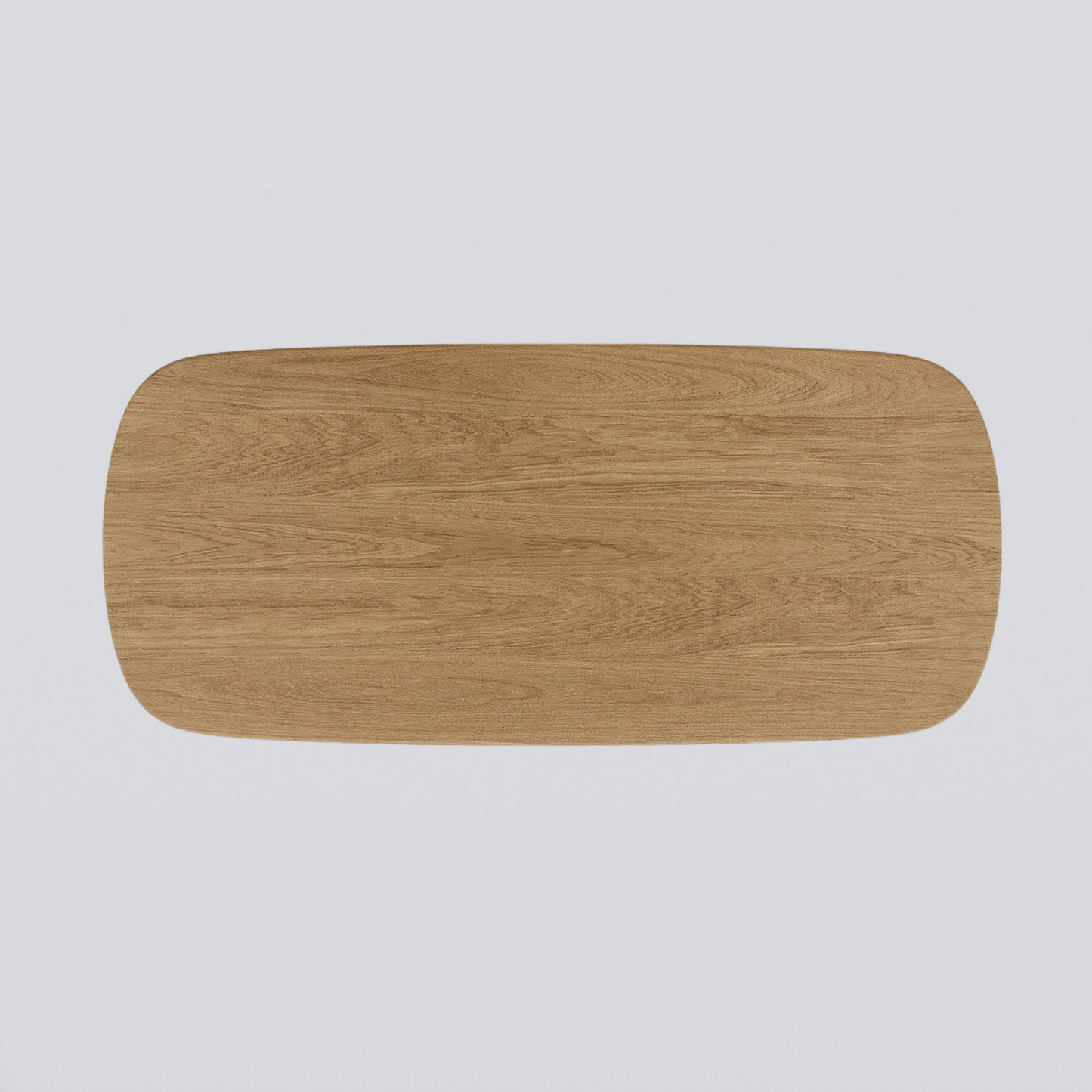 Alden Curved Oak Dining Table – 6 Seaters