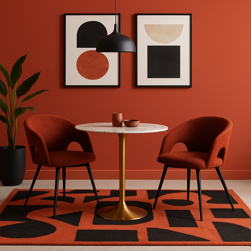 The Urban Edge (Red Modern)