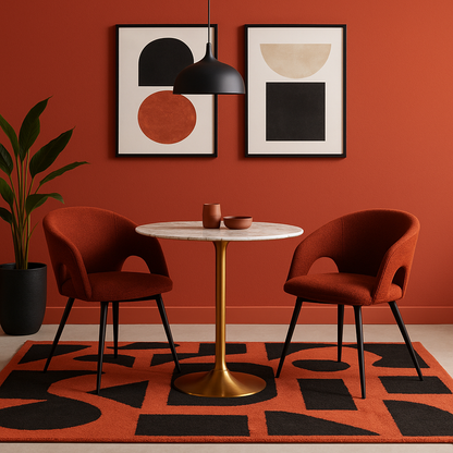The Urban Edge (Red Modern)