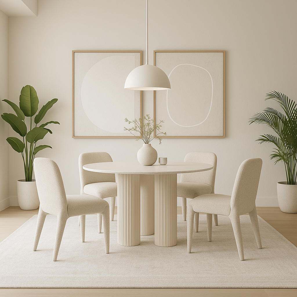 The Minimal Luxe (White Modern)