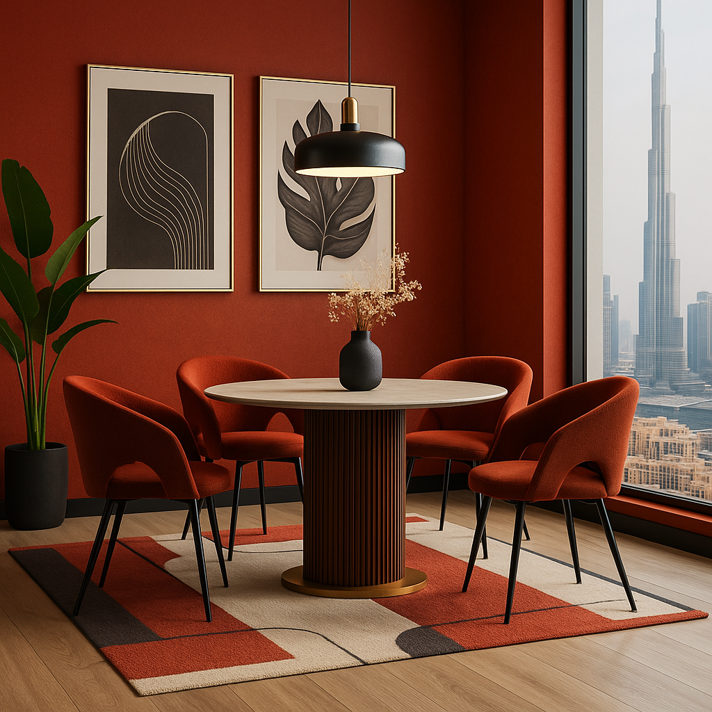 The Urban Edge (Red Modern)