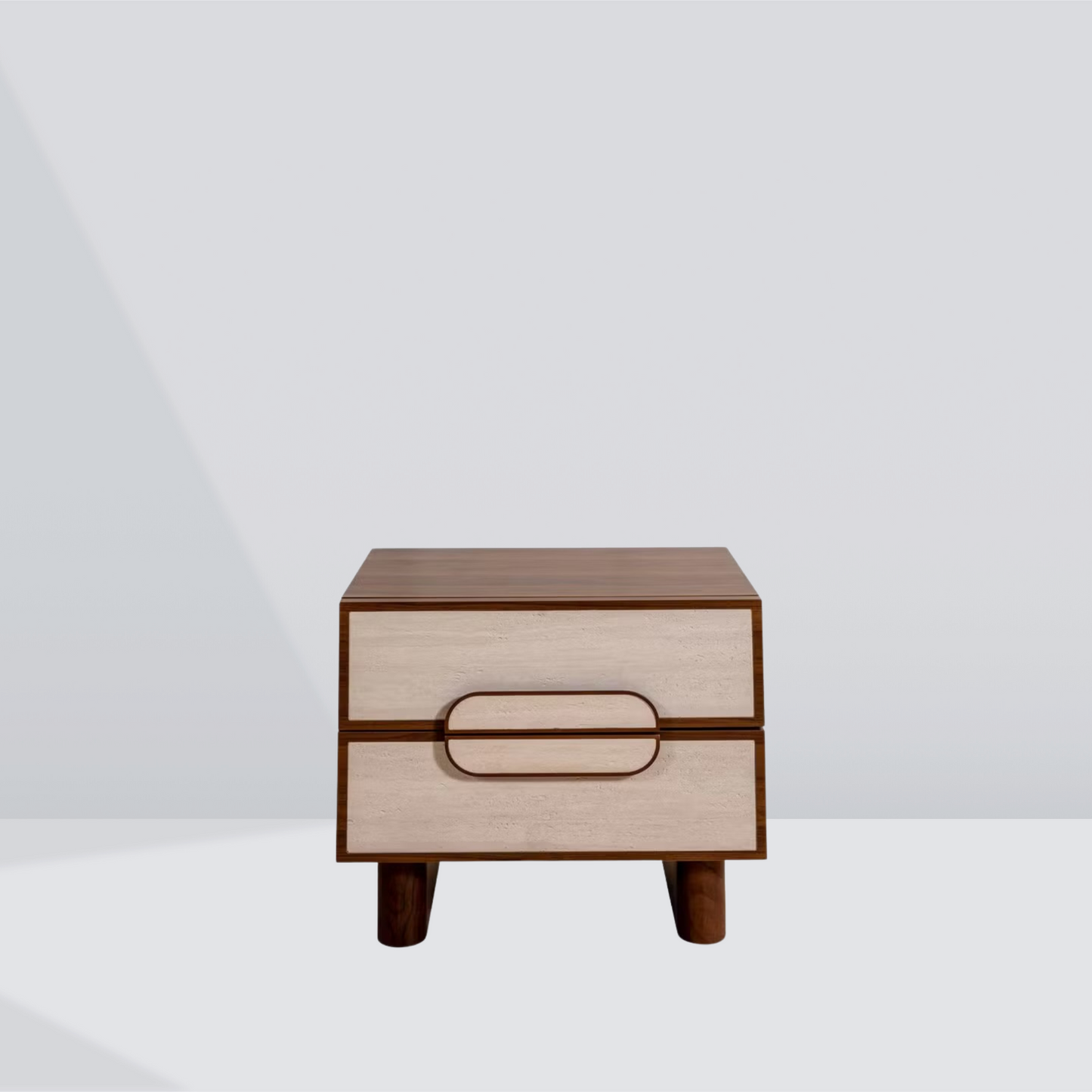 Tavira Traventine Nightstand