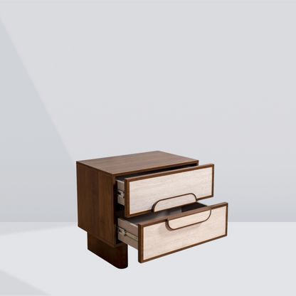 Tavira Traventine Nightstand