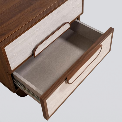Tavira Traventine Nightstand