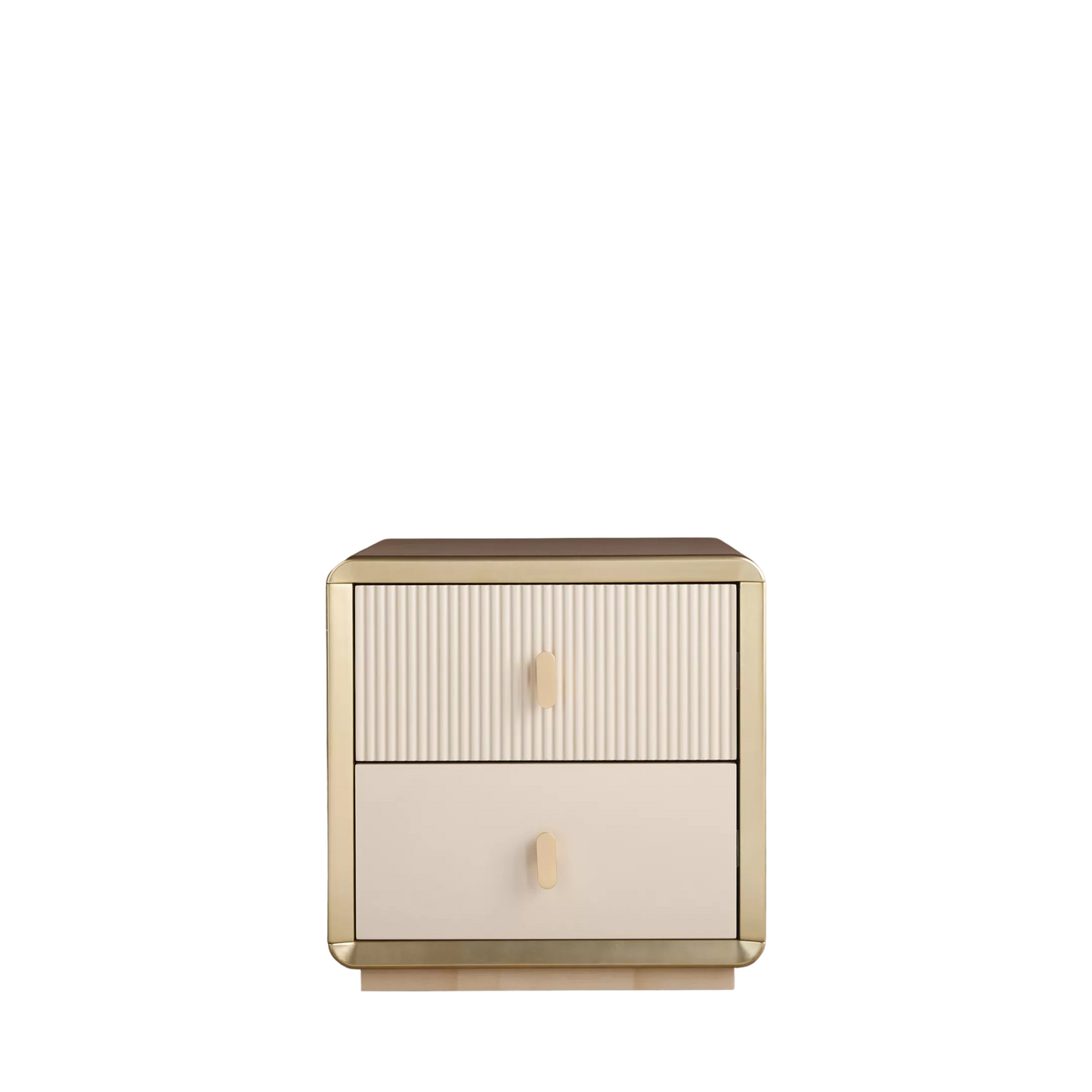 Lynora Gold Edge Nightstand