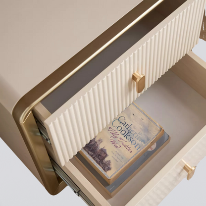 Lynora Gold Edge Nightstand