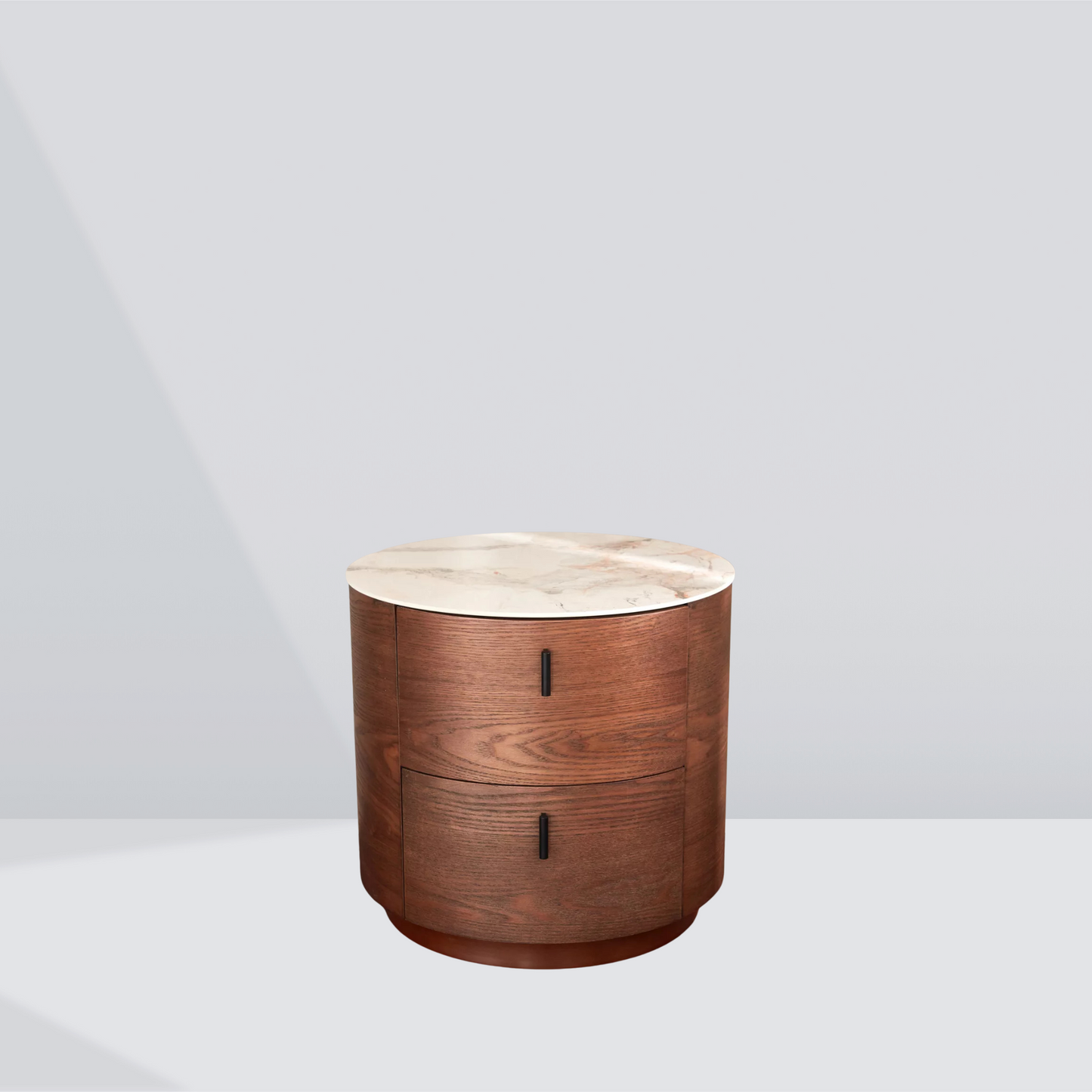Alvora Round Nightstand