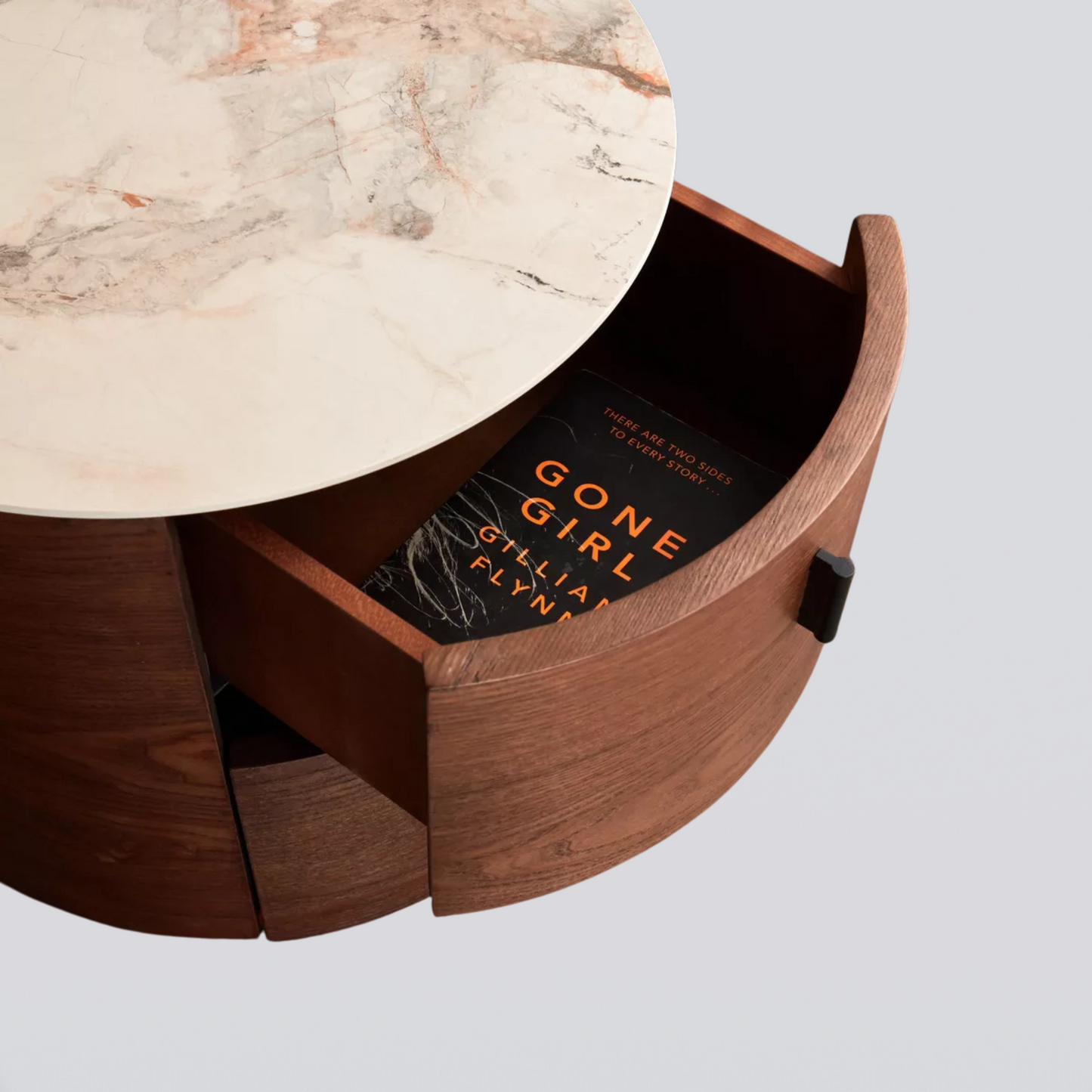 Alvora Round Nightstand
