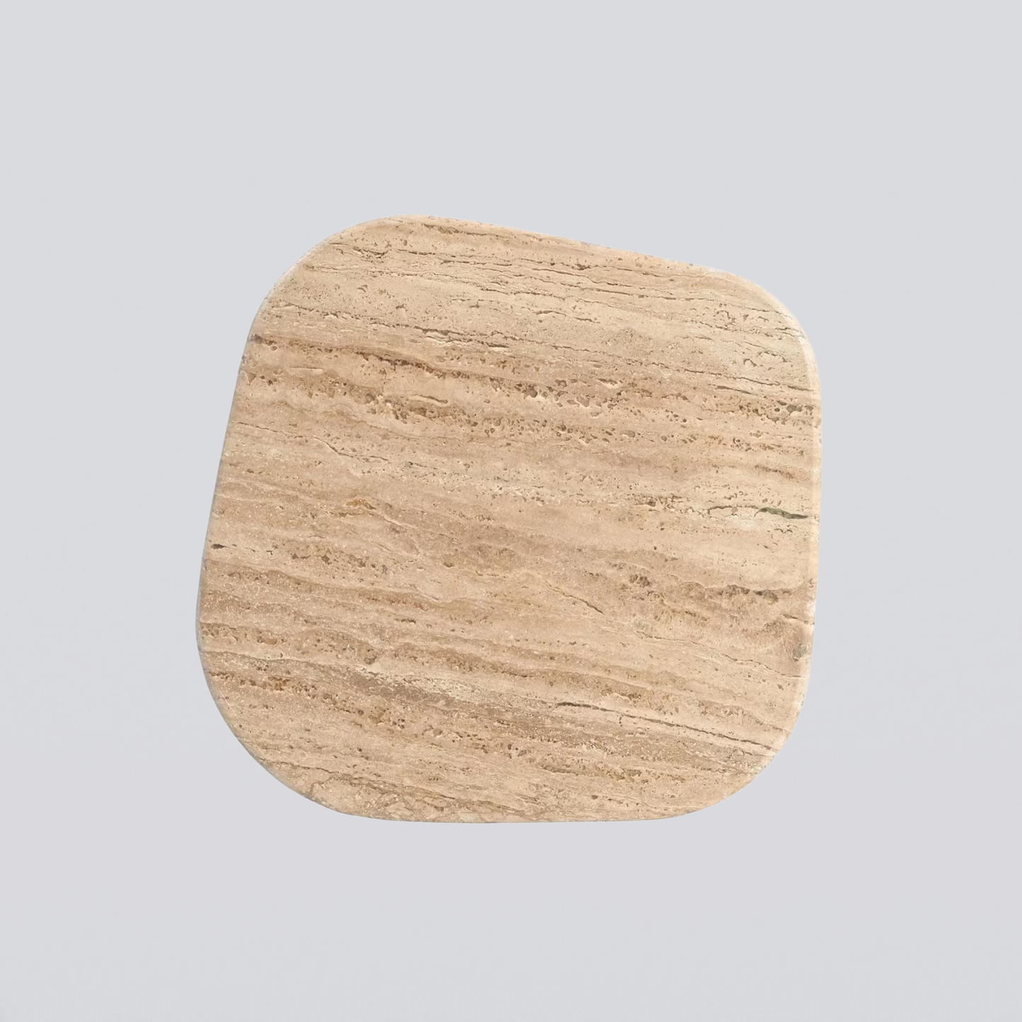 Arvo Travertine Side Table