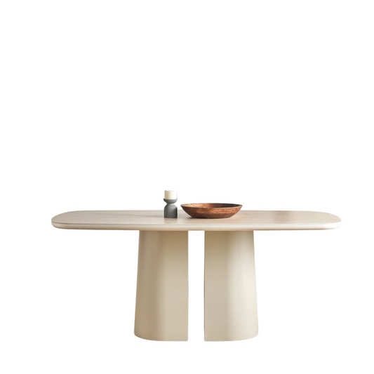 Verona Travertine Dining Table - 6-Seater