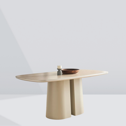 Verona Travertine Dining Table - 6-Seater