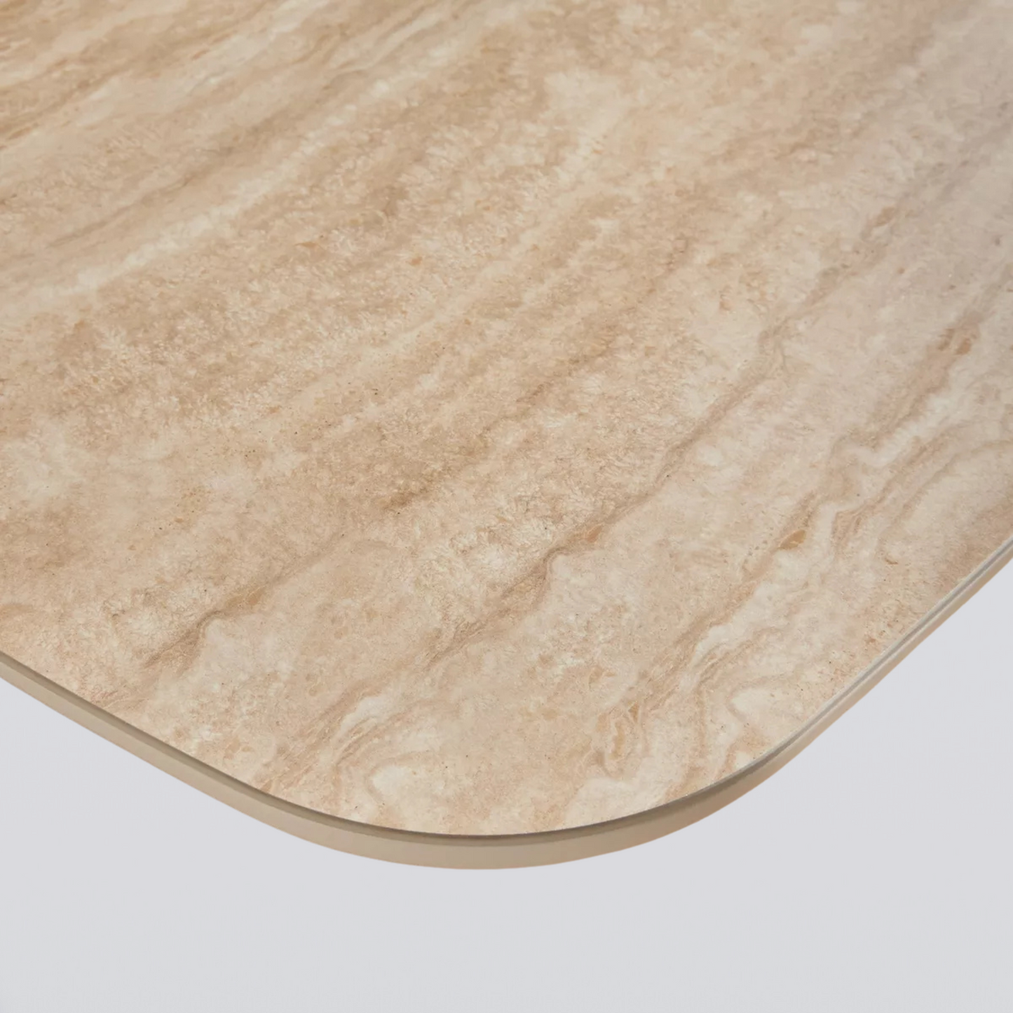 Verona Travertine Dining Table - 6-Seater