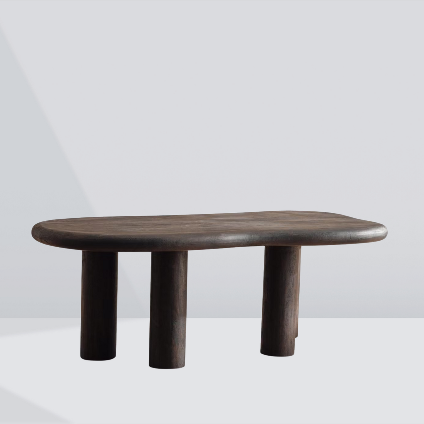 Obsidian 6-8 Seater Sculpted Dining Table