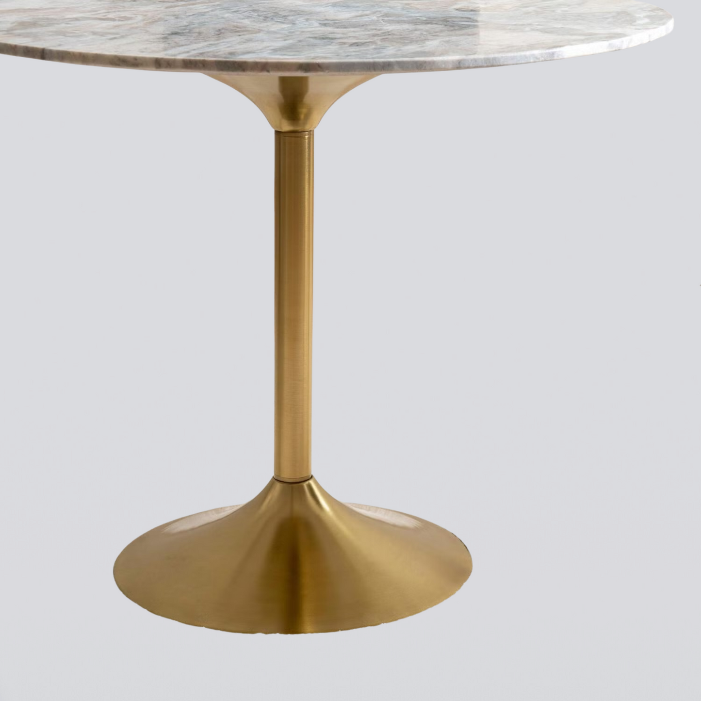 Zeno Round Marble Bistro Table - 2 Seaters