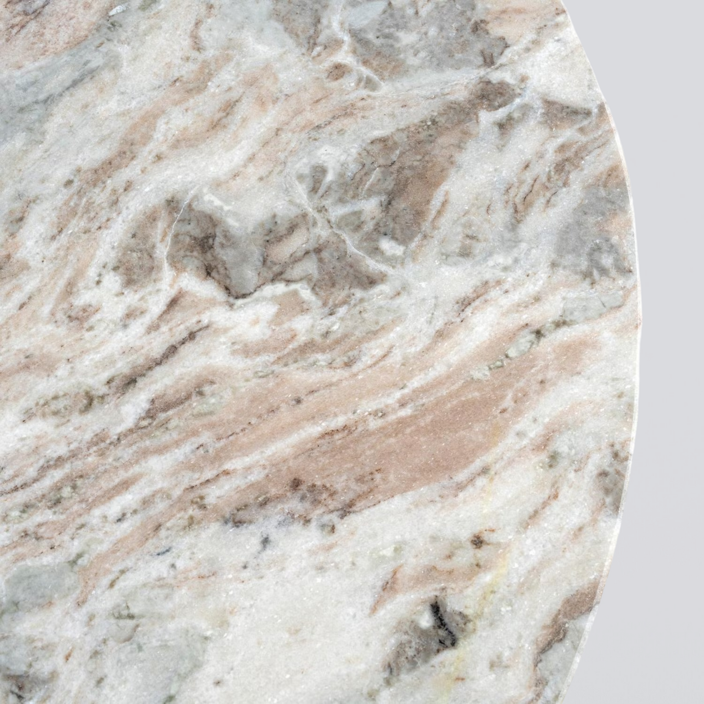 Zeno Round Marble Bistro Table - 2 Seaters