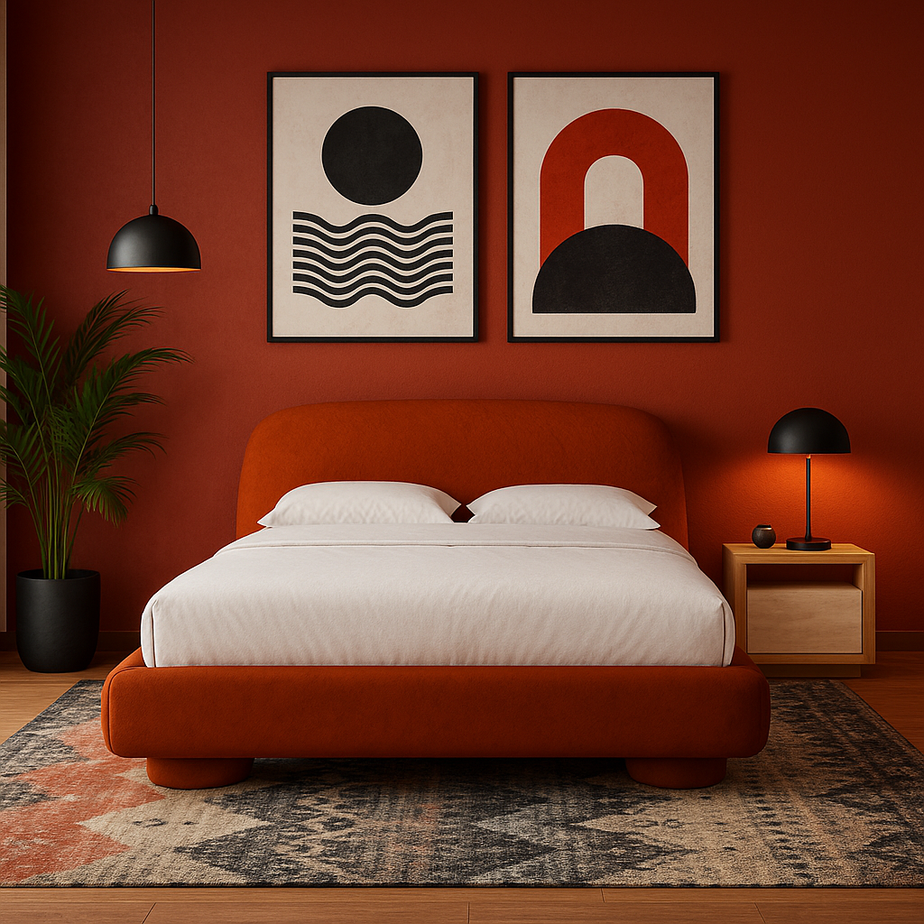 The Urban Edge (Red Modern)