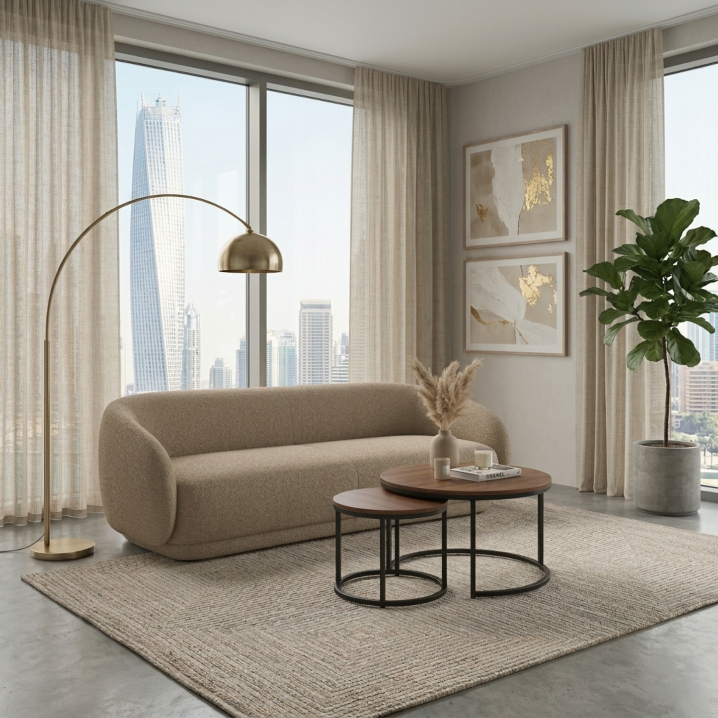 Beige Modern Studio Package