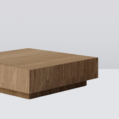Bruto Solid Oak Veneer Coffee Table