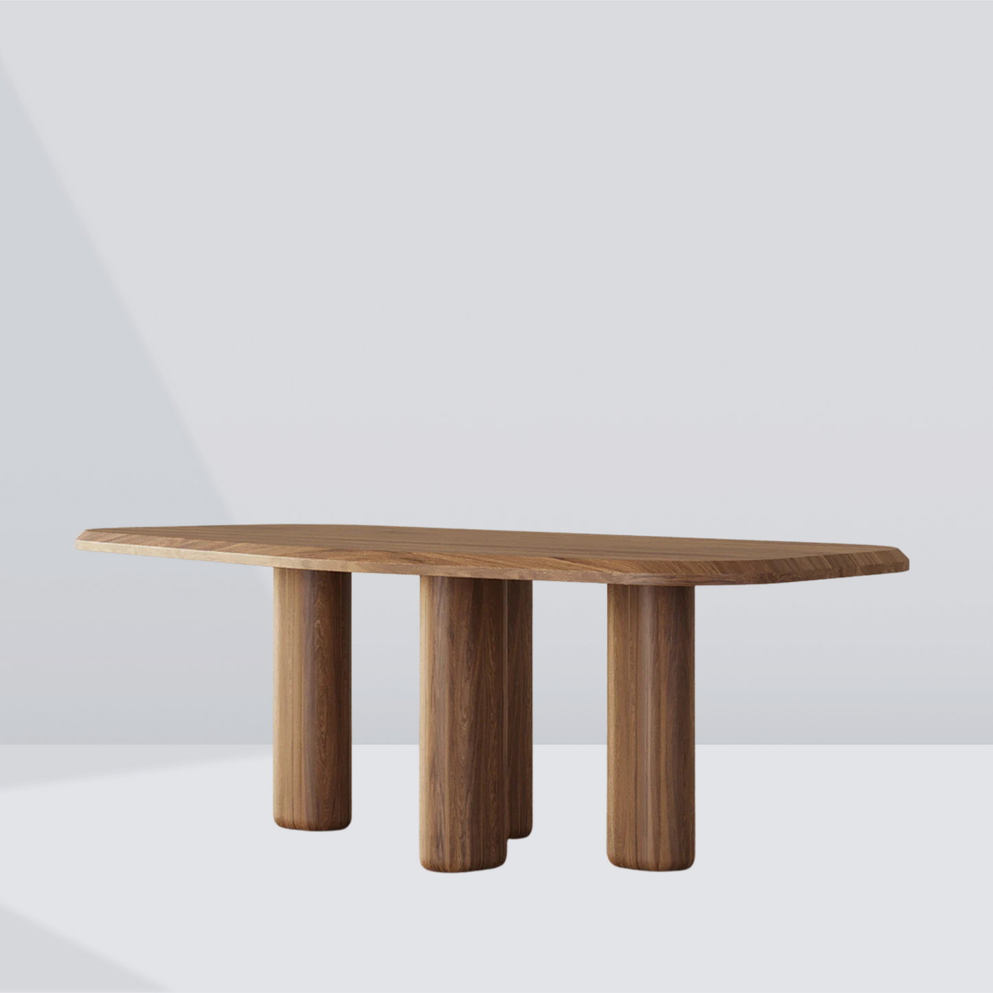 Solvo Solid Oak Dining Table – 6 Seaters