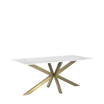 Astra Marble Dining Table – 6 Seaters