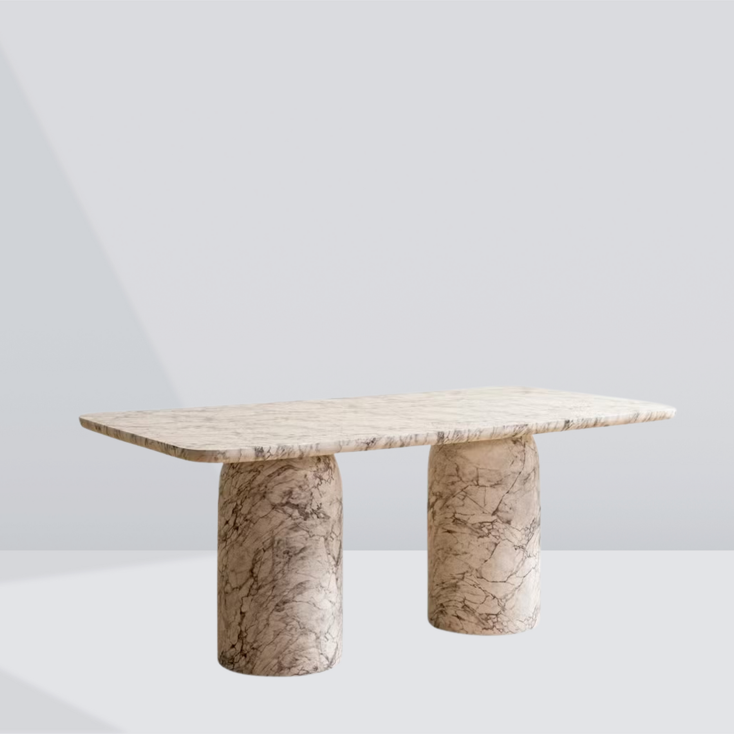 Caldera Concrete Dining Table – 6 Seaters