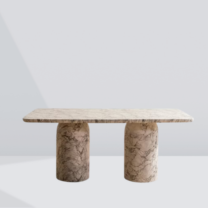 Caldera Concrete Dining Table – 6 Seaters