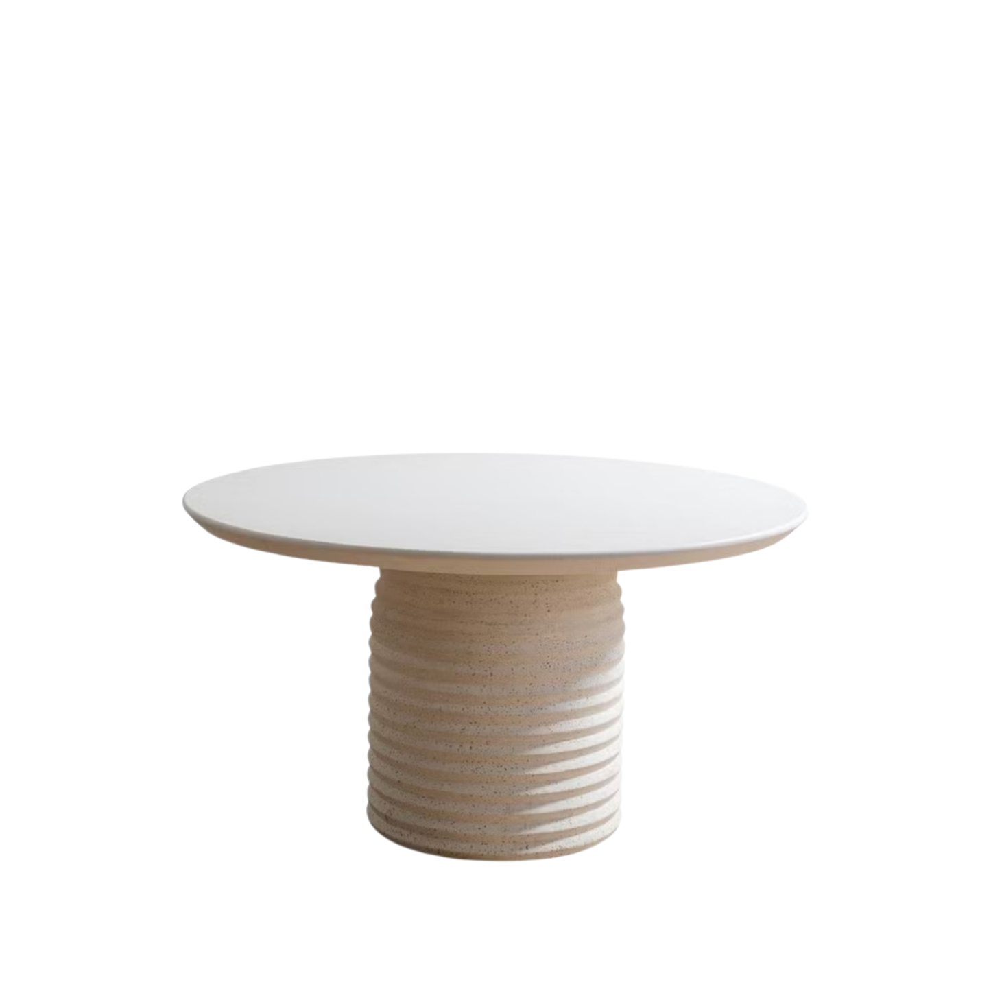 Tideform Round Concrete Dining Table – 4 Seaters