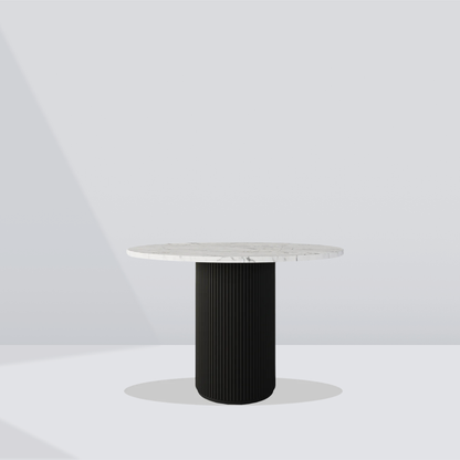 Lunara Black Marble Dining Table - 4 Seaters