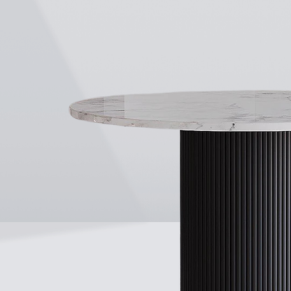 Lunara Black Marble Dining Table - 4 Seaters