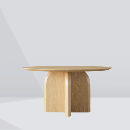 Monolith Curve Round Side Table - 4 Seaters