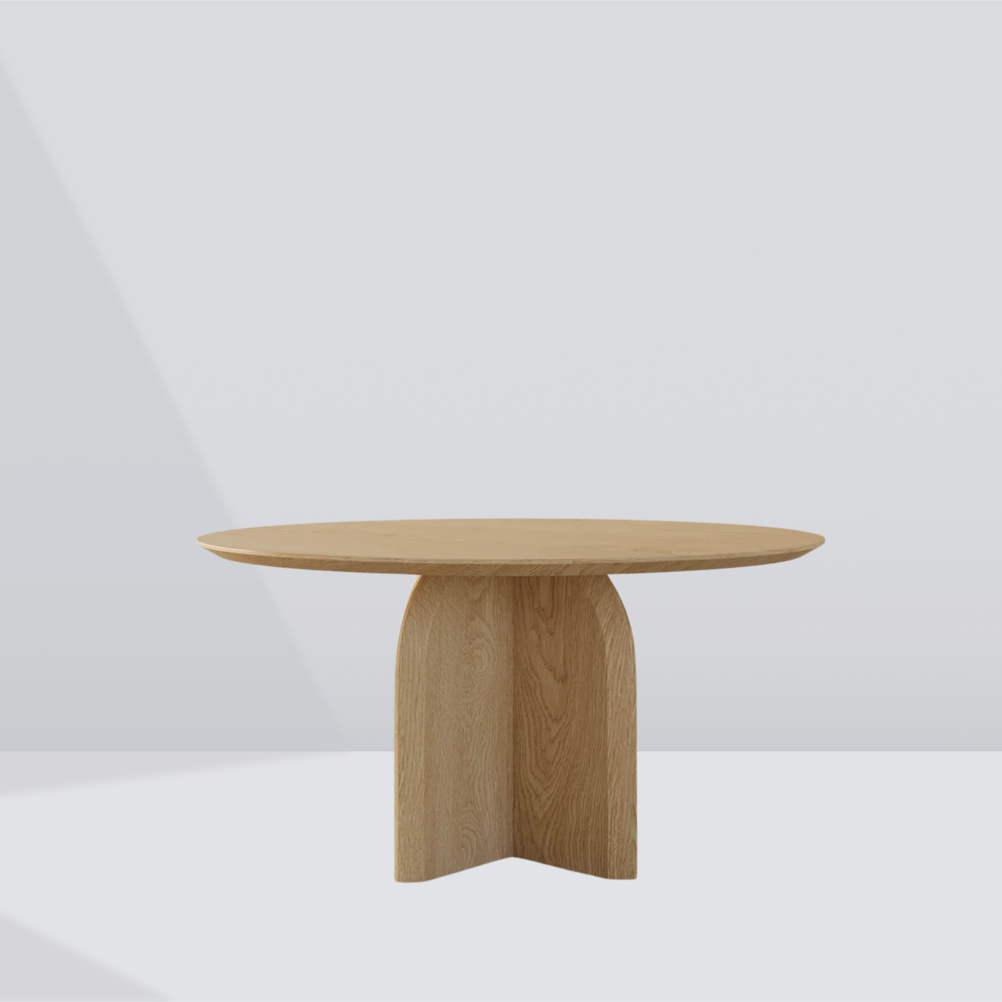 Monolith Curve Round Side Table - 4 Seaters
