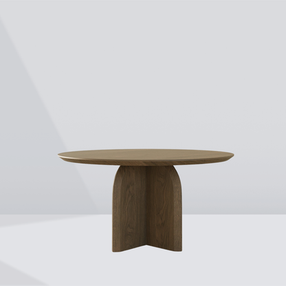 Monolith Curve Round Side Table - 4 Seaters