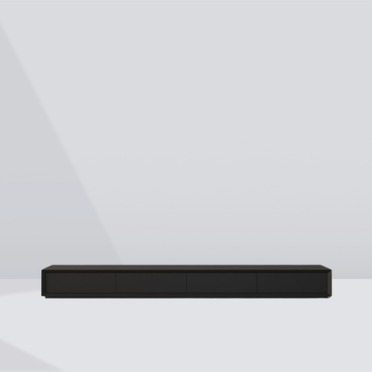LuxeLine Black TV Stand