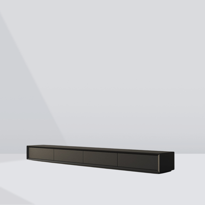 LuxeLine Black TV Stand