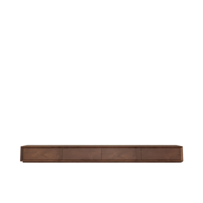 LuxeLine Walnut TV Stand