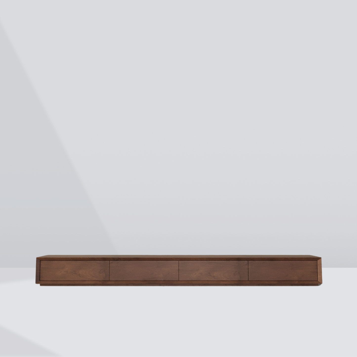 LuxeLine Walnut TV Stand