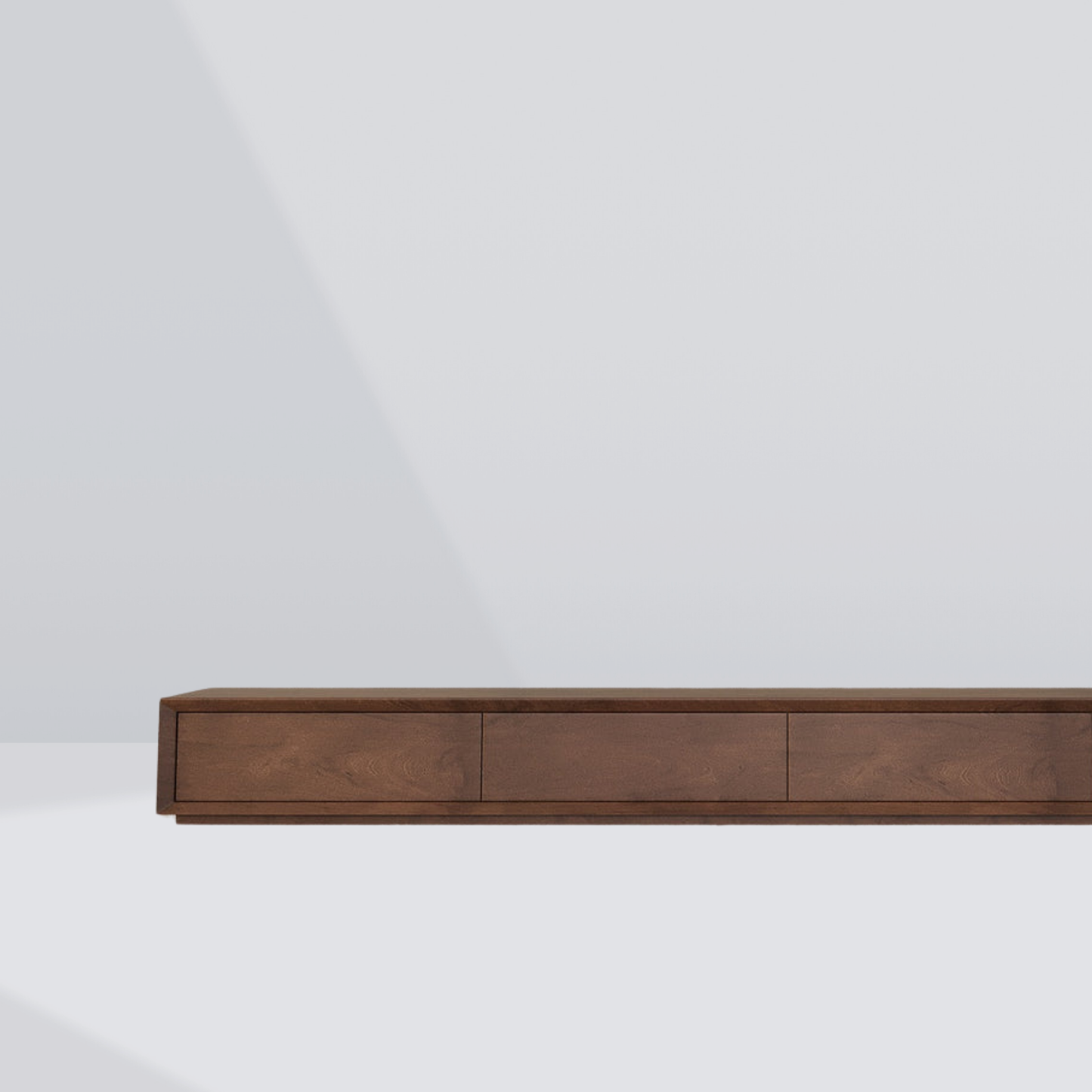 LuxeLine Walnut TV Stand