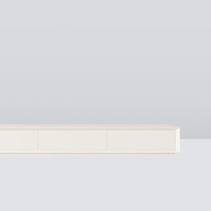 LuxeLine White TV Stand