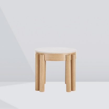 Arbour Marble-Top Side Table