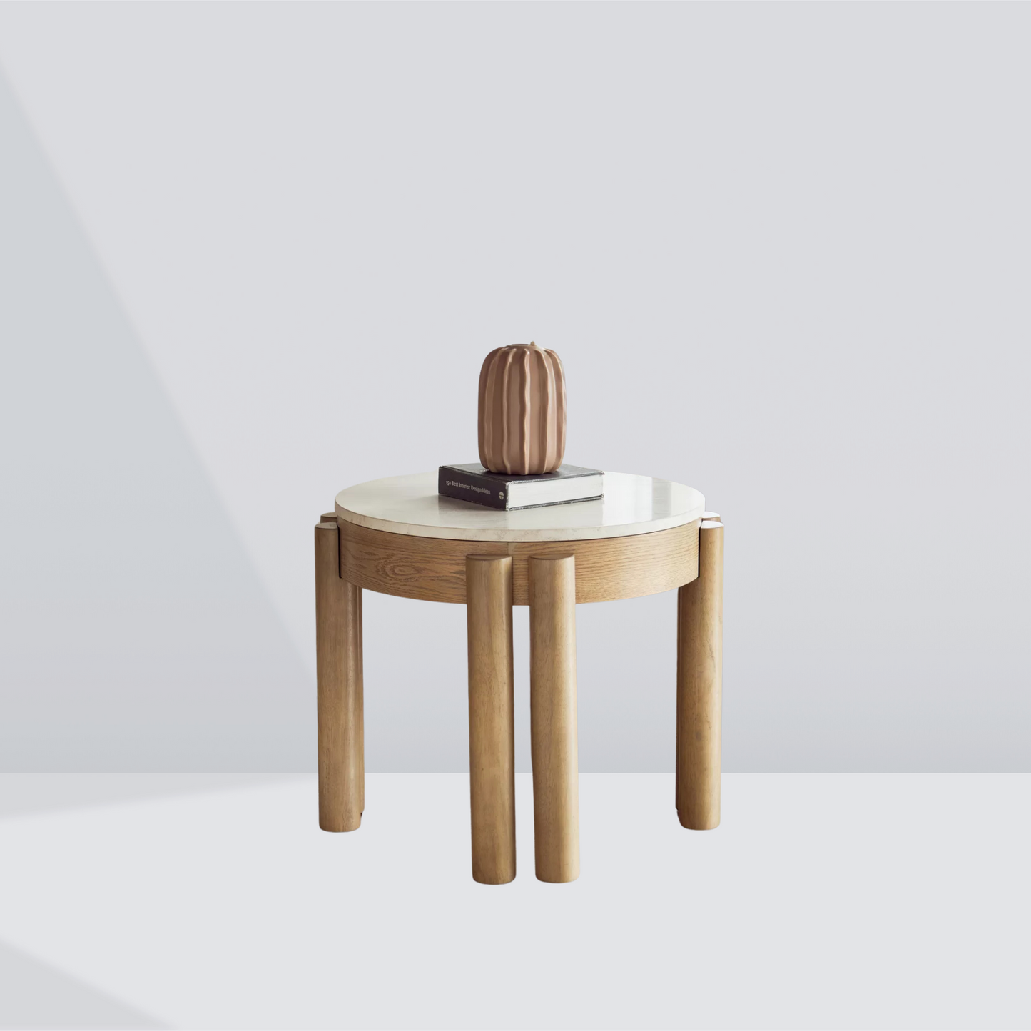 Arbour Marble-Top Side Table